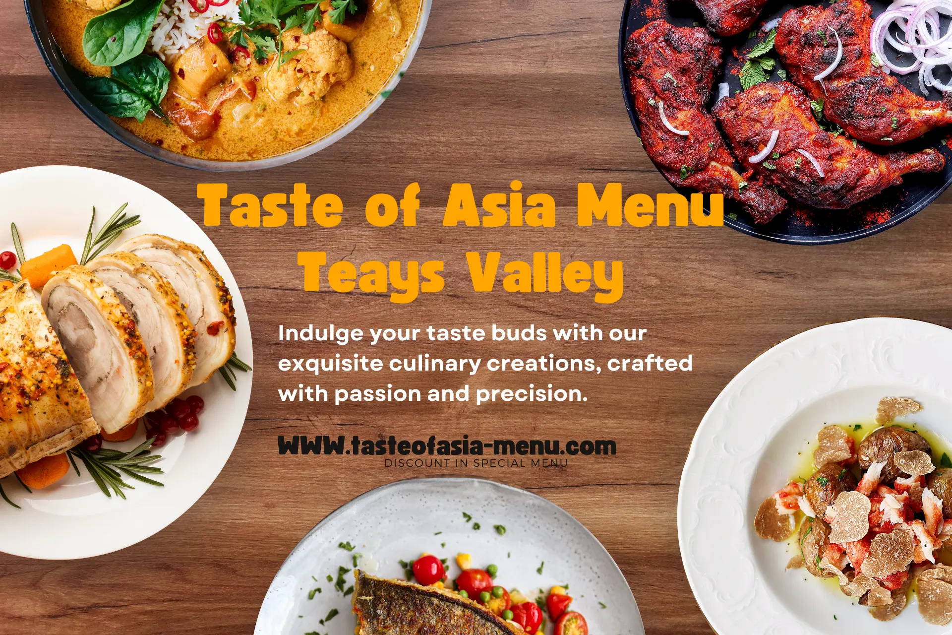Taste of Asia Menu Teays Valley